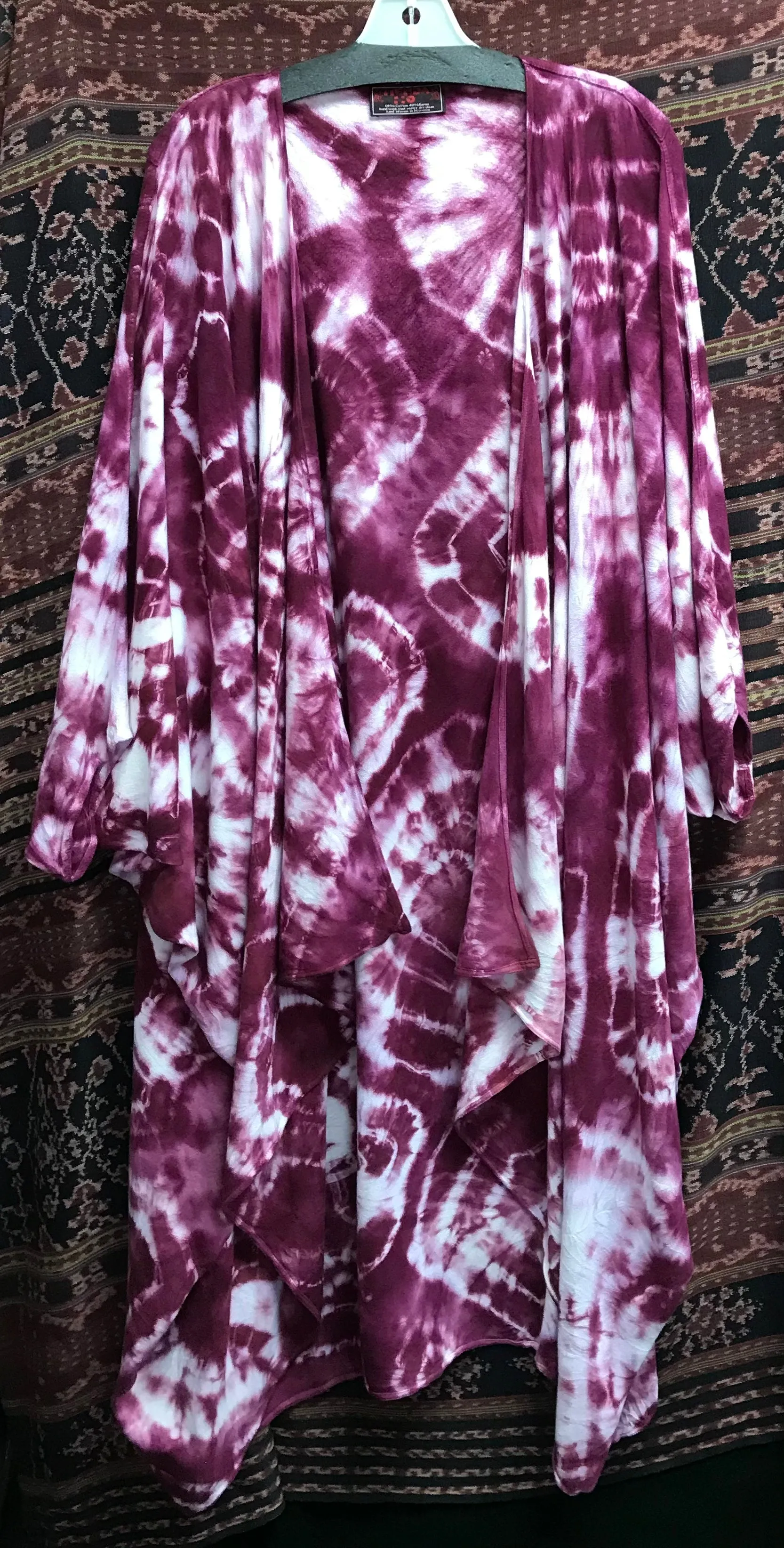 TIENDA HO TIE DYE PALMS COAT