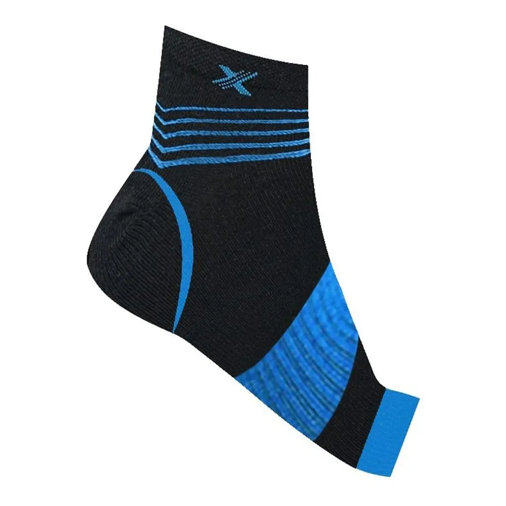 Ultra-V Striped Compression Ankle Sleeves