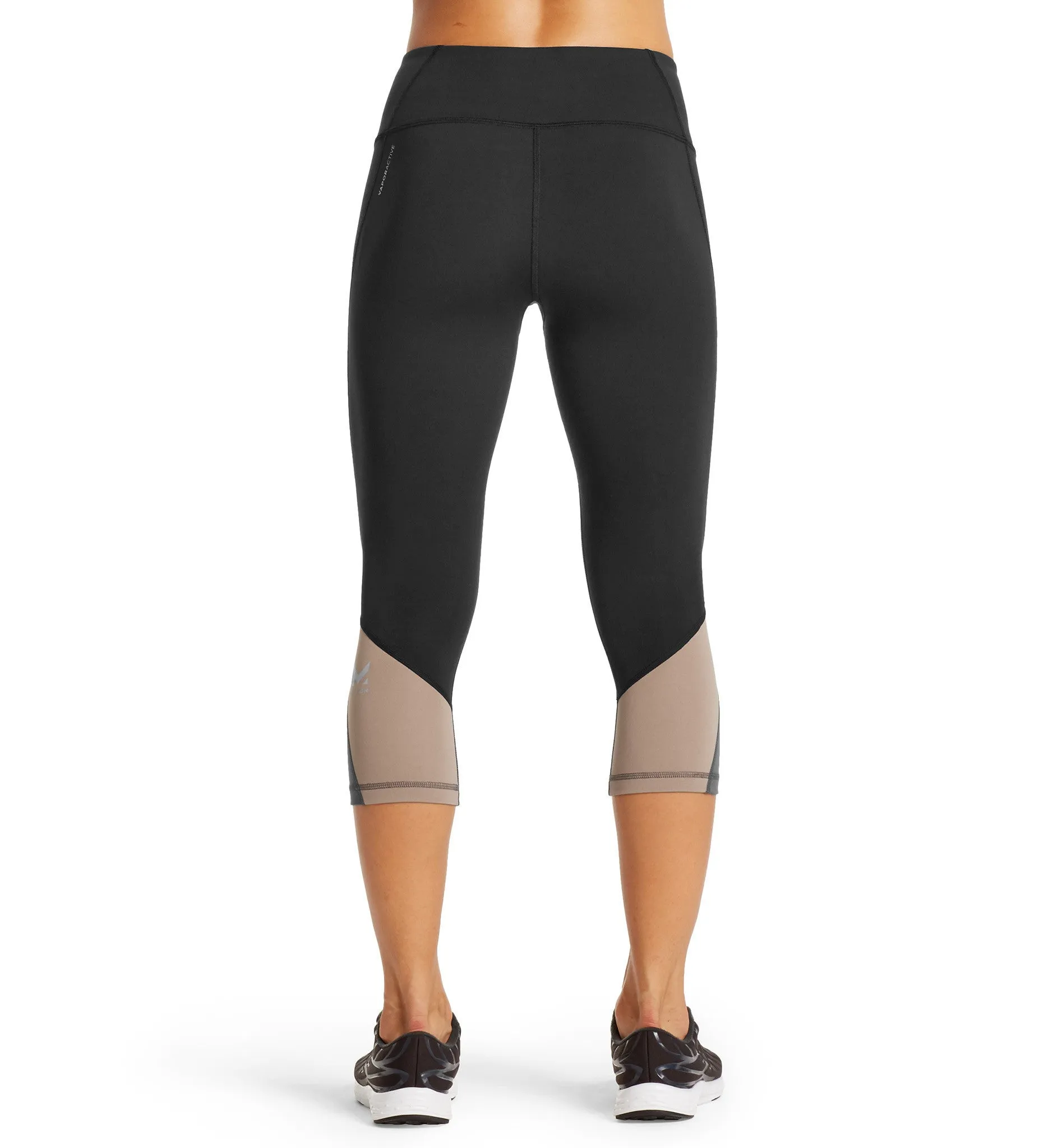 VaporActive System Mid-Rise Capri Leggings | Moonless Night / Funghi