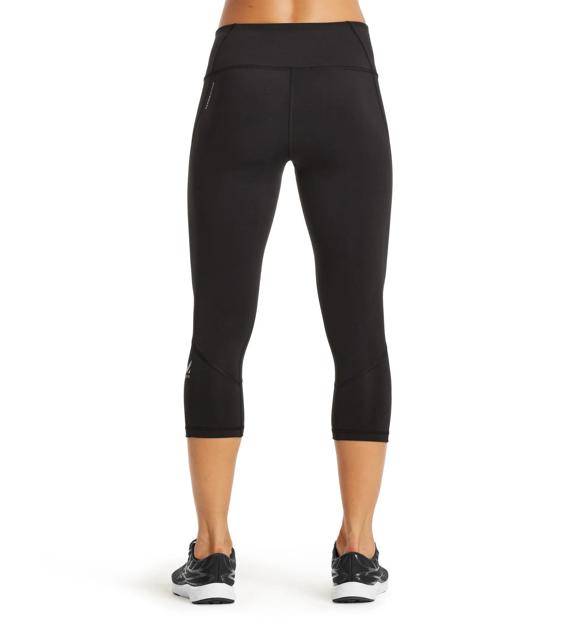 VaporActive System Mid-Rise Capri Leggings | Moonless Night