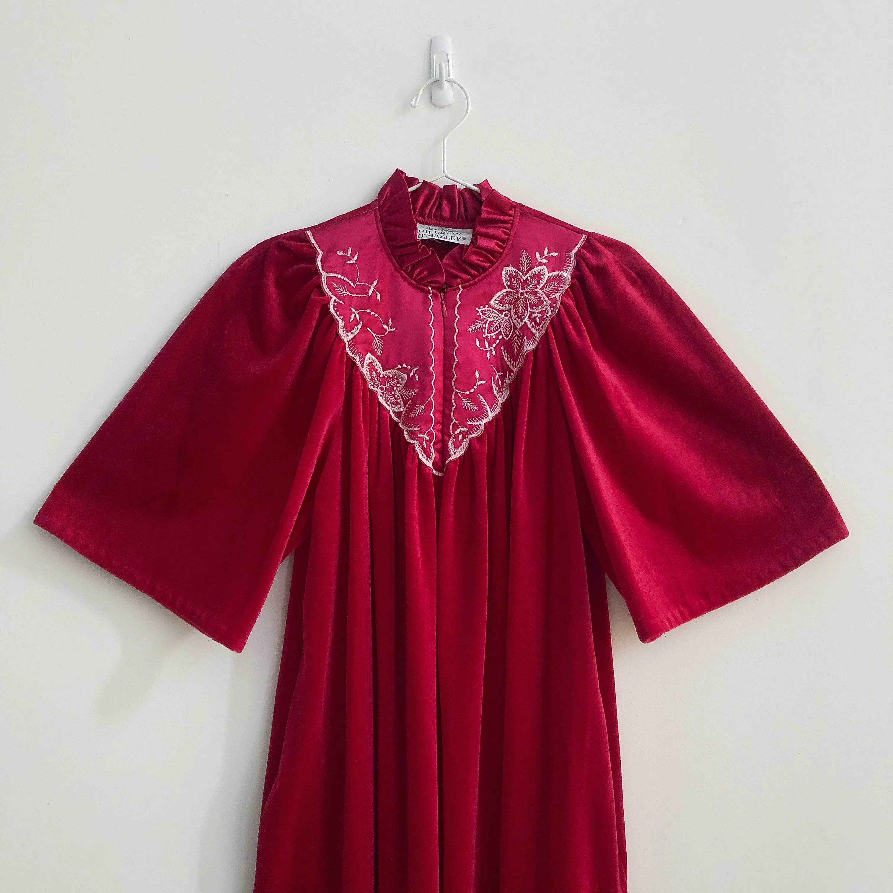 Vintage Velvet Luxe Nightgown