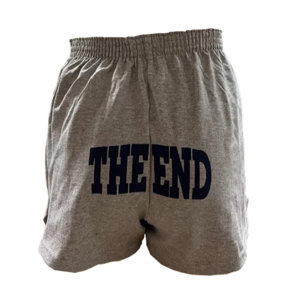 Women's Soffe The End 4in Shorts in Grey